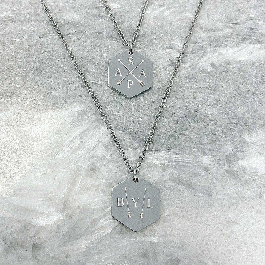 Kettingen Finaste | Drie Initialen Ketting