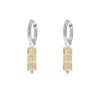 Oorbellen Finaste | Earrings Triple Stones Nude