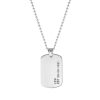 Kettingen Finaste | Dog Tag Ketting Met Naam En Datum