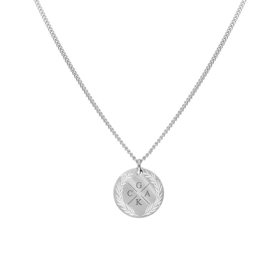 Kettingen Finaste | Coin Necklace 4 Initials