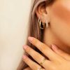 Ringen Finaste | Influencer Ring Oval Goudkleurig