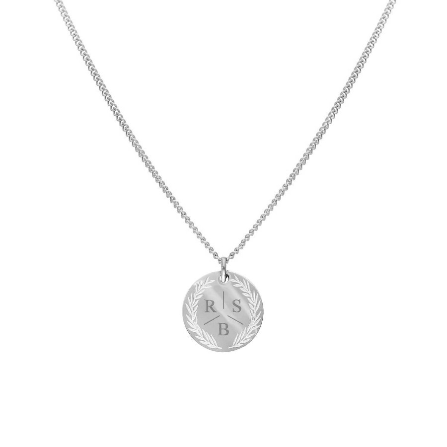 Kettingen Finaste | Coin Necklace 3 Initials