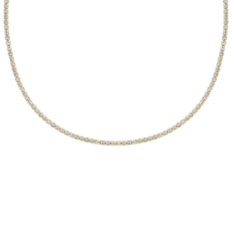 Kettingen Finaste | Tennis Necklace Goud Kleurig