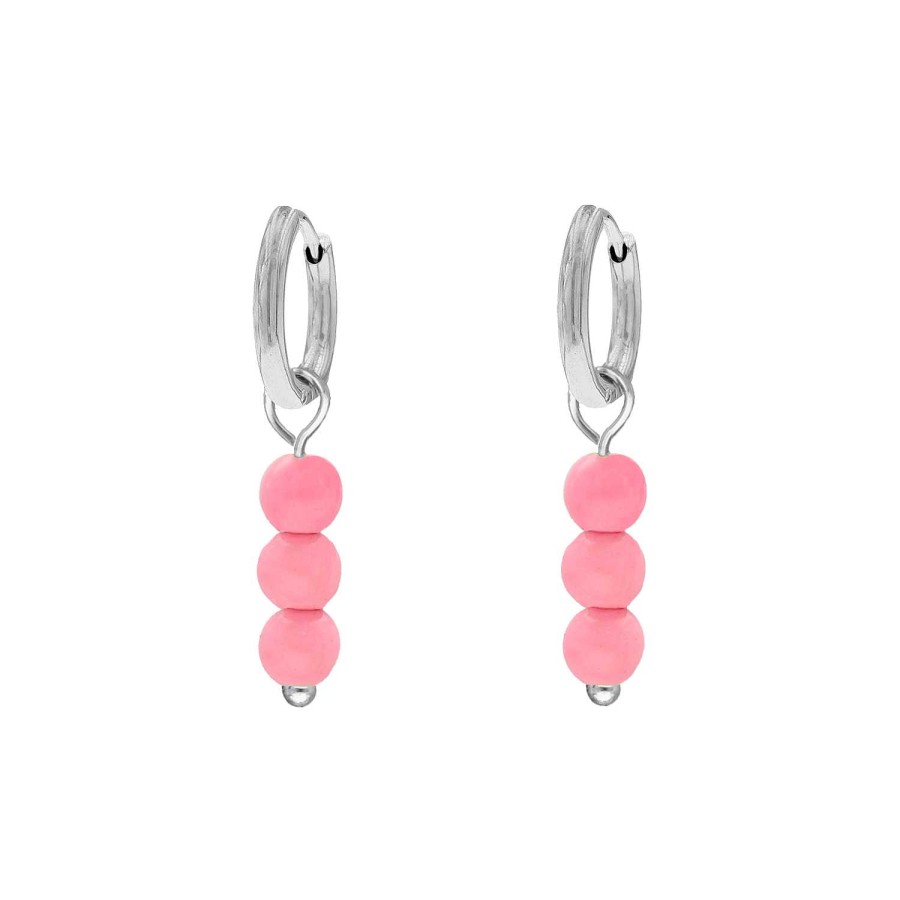 Oorbellen Finaste | Earrings Hot Pink