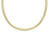 Kettingen Finaste | Minimalistische Ketting Double Chains Goudkleurig