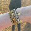 Armbanden Finaste | Armband Met Muntjes Goud Kleurig