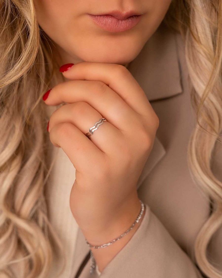 Ringen Finaste | Ring Double Waves