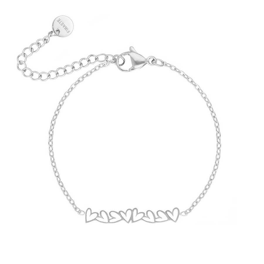 Armbanden Finaste | Bracelet Open Hearts