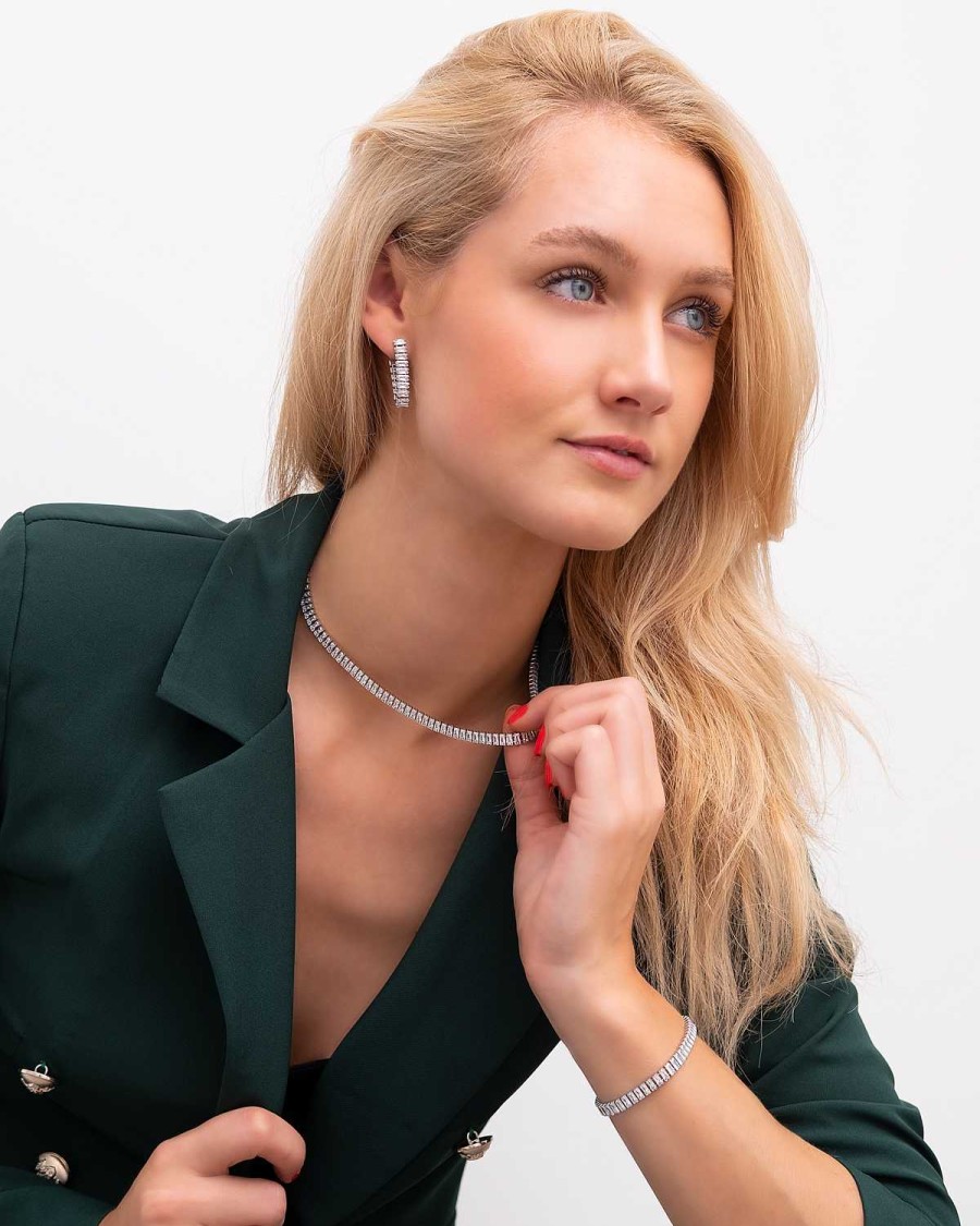 Kettingen Finaste | Luxe Tennis Necklace