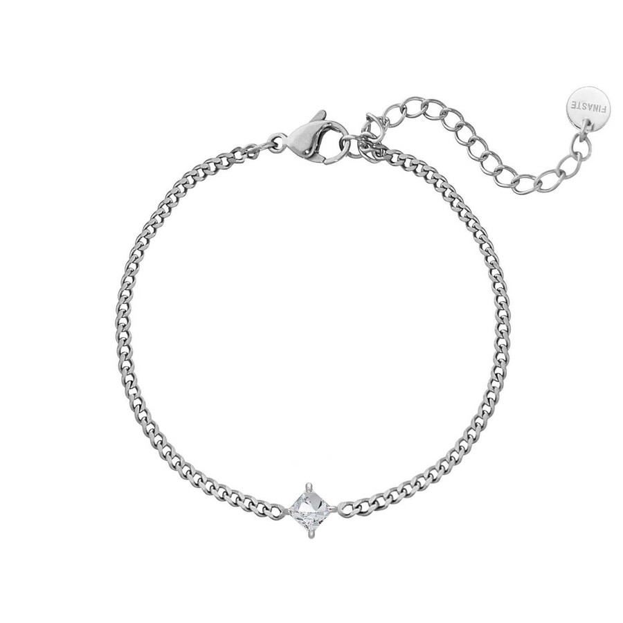 Armbanden Finaste | Armband Sparkle Square