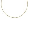 Kettingen Finaste | Fijne Gedraaide Choker Gold Plated