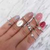 Ringen Finaste | Ring Met Naam Kleur Zilver