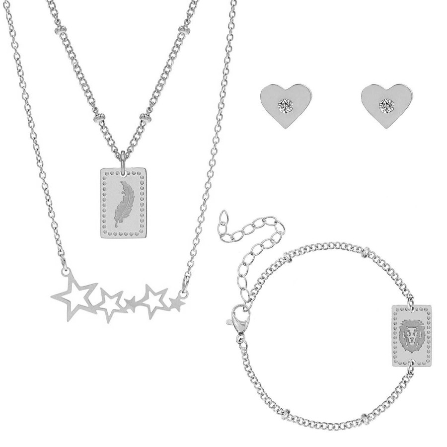 Sieraden Sets Finaste | Mega Deal Kleur Zilver