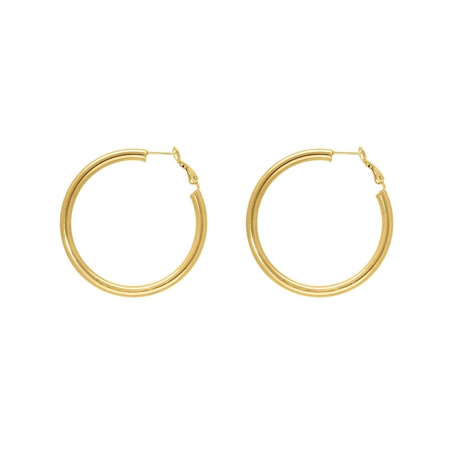 Oorbellen Finaste | Musthave Hoops Large Goudkleurig