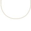 Kettingen Finaste | Opal Tennis Ketting Goudkleurig