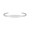 Armbanden Finaste | Minimalistische Bangle Trendy Kleur Zilver