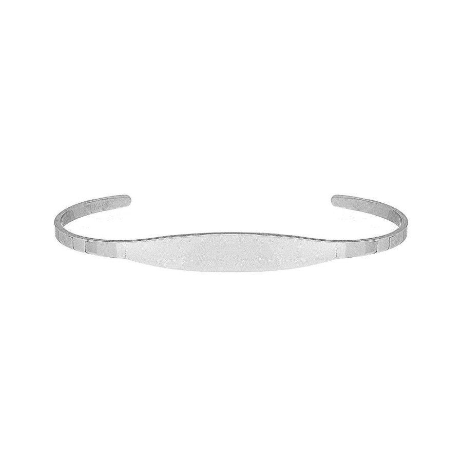 Armbanden Finaste | Minimalistische Bangle Trendy Kleur Zilver