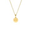 Kettingen Finaste | Initial Necklace 2 Letters Goudkleurig