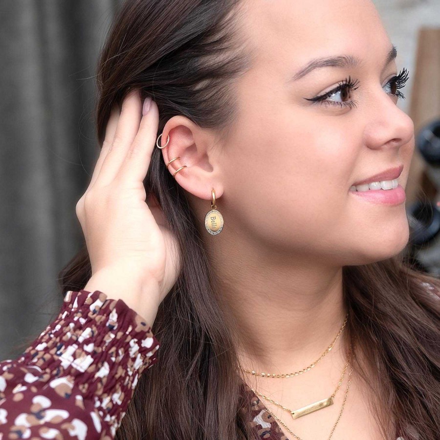 Oorbellen Finaste | Ear Cuff Goud Kleurig