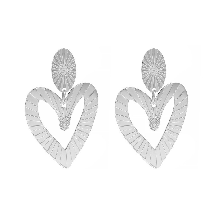 Oorbellen Finaste | Chic Heart Earrings