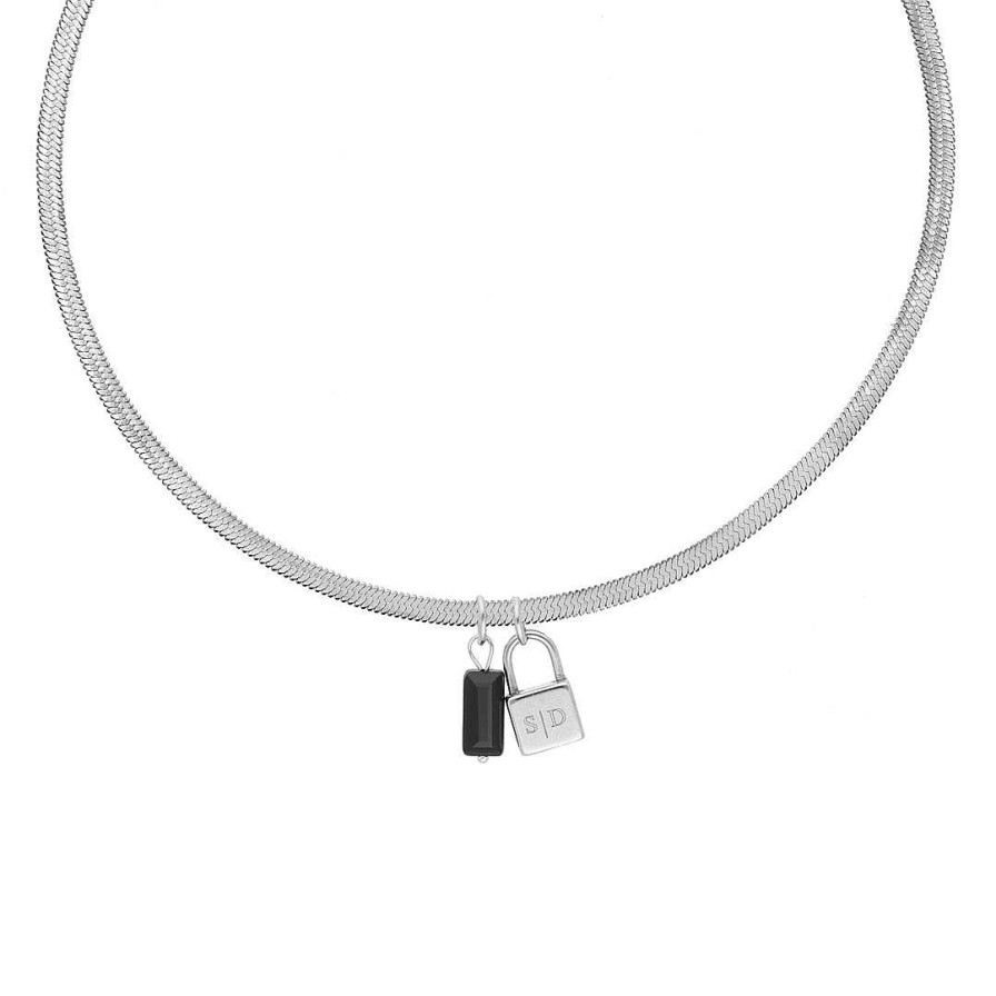 Kettingen Finaste | Choker Ketting Slotje Graveren