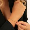 Armbanden Finaste | Birthstone Armband Goudkleurig