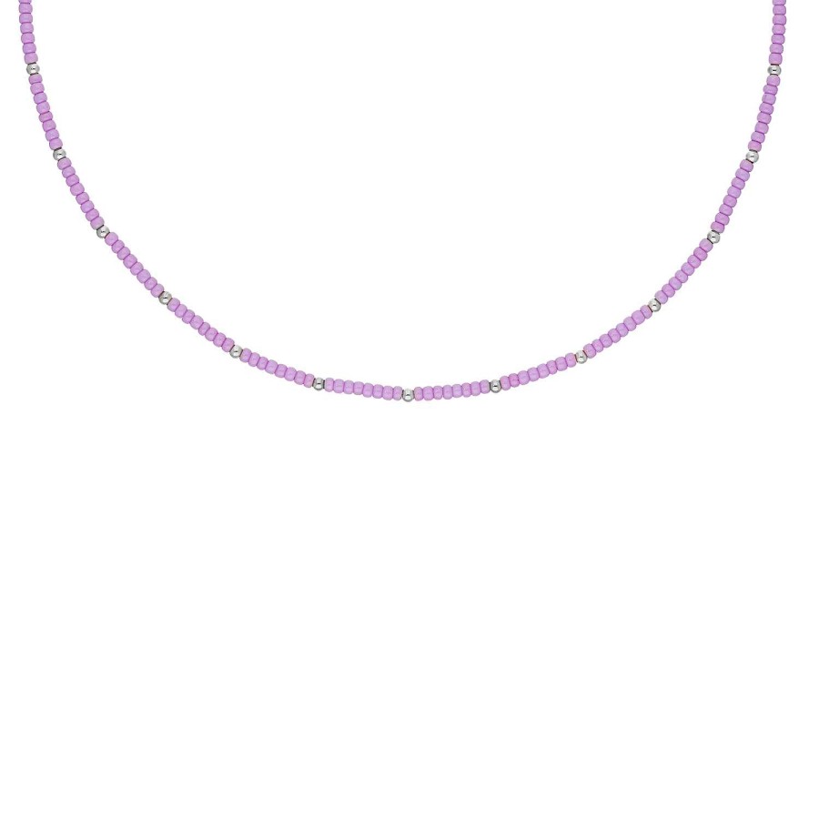 Kettingen Finaste | Kralen Ketting Summer Purple