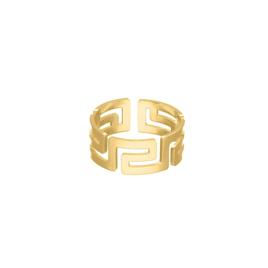 Ringen Finaste | Maze Ring Goldplated