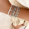 Armbanden Finaste | Armband Met Witte Bolletjes