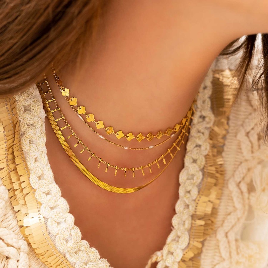 Kettingen Finaste | Ketting Boho Goudkleurig