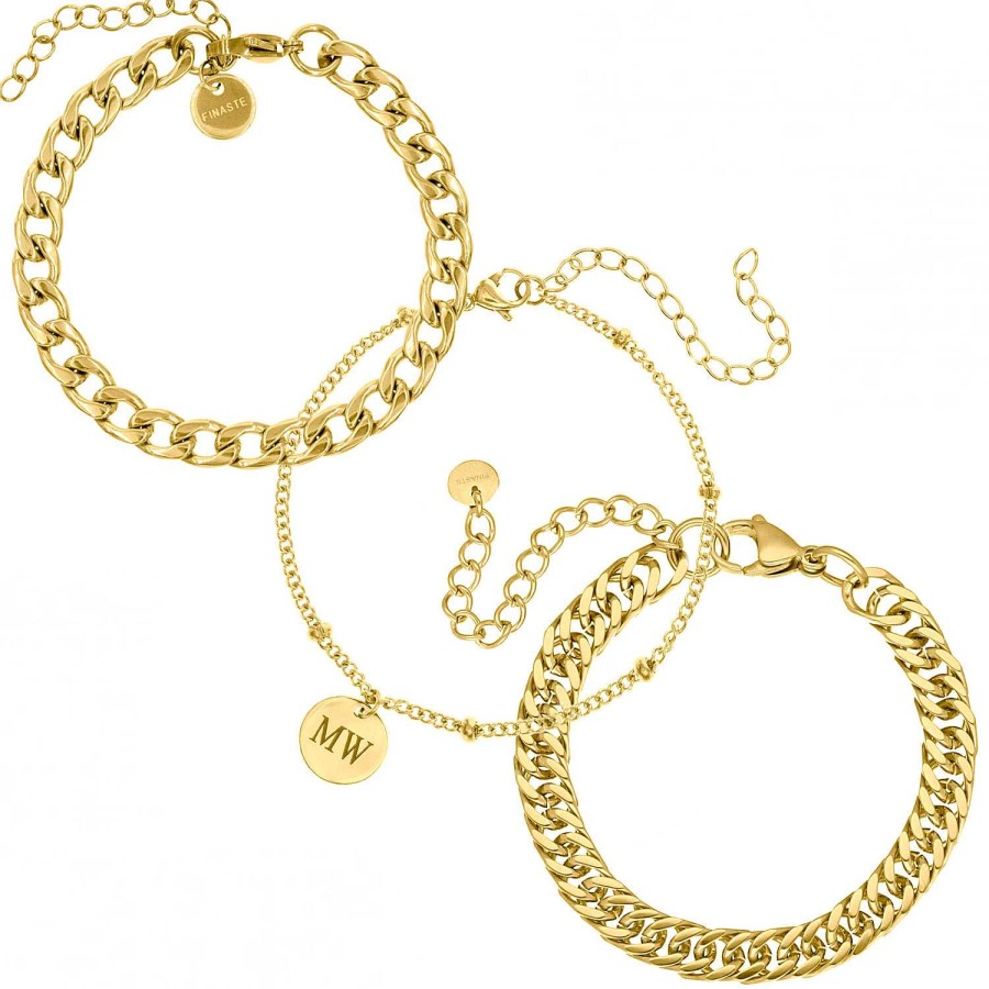 Armbanden Finaste | Armbanden Set Musthave Gold Plated