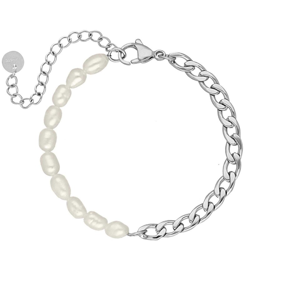 Armbanden Finaste | Armband Chain & Pearl