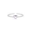 Ringen Finaste | Birthstone Heart Ring