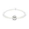 Armbanden Finaste | Satin Peace Armband Wit