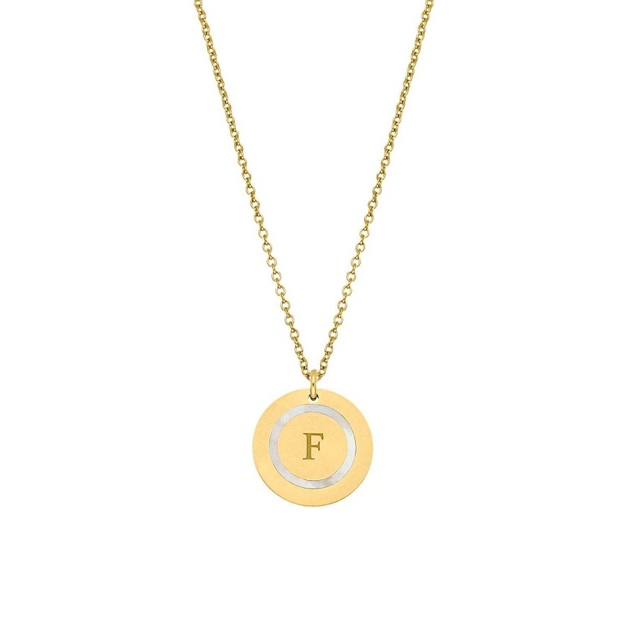 Kettingen Finaste | Initial Ketting Luxury Kleur Goud