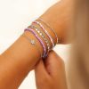 Armbanden Finaste | Kralen Armband Summer Purple