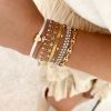 Armbanden Finaste | Armband Sparkle Marquise Goldplated