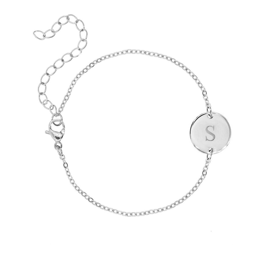 Armbanden Finaste | Initial Armband Coin