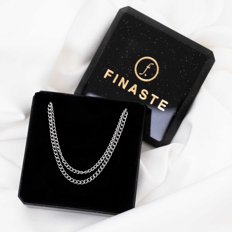 Kettingen Finaste | Minimalistische Ketting Double Chains