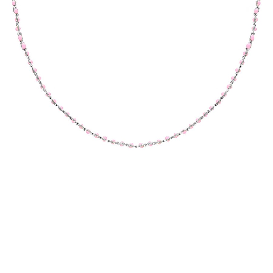 Kettingen Finaste | Bolletjes Ketting Soft Pink