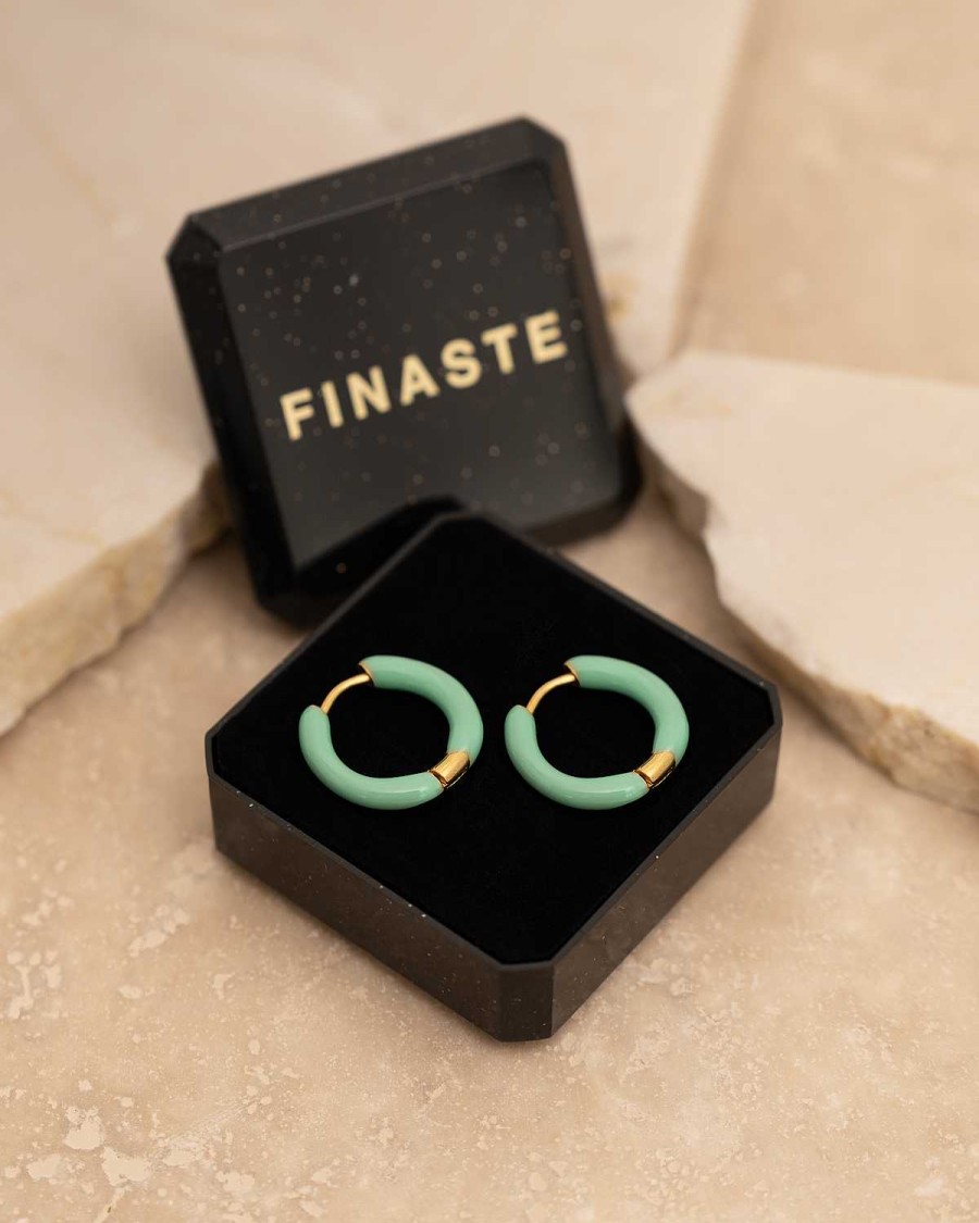 Oorbellen Finaste | Hot Summer Earrings Mint