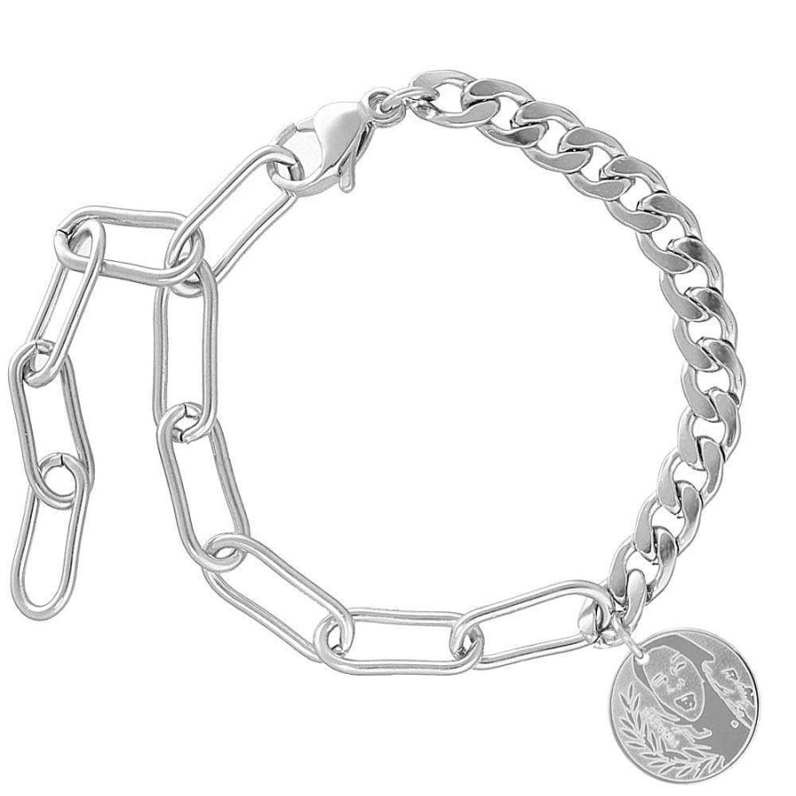 Armbanden Finaste | Schakelarmband Mix Met Munt