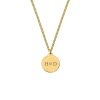 Kettingen Finaste | Ketting 2 Initials Exclusive Goudkleurig