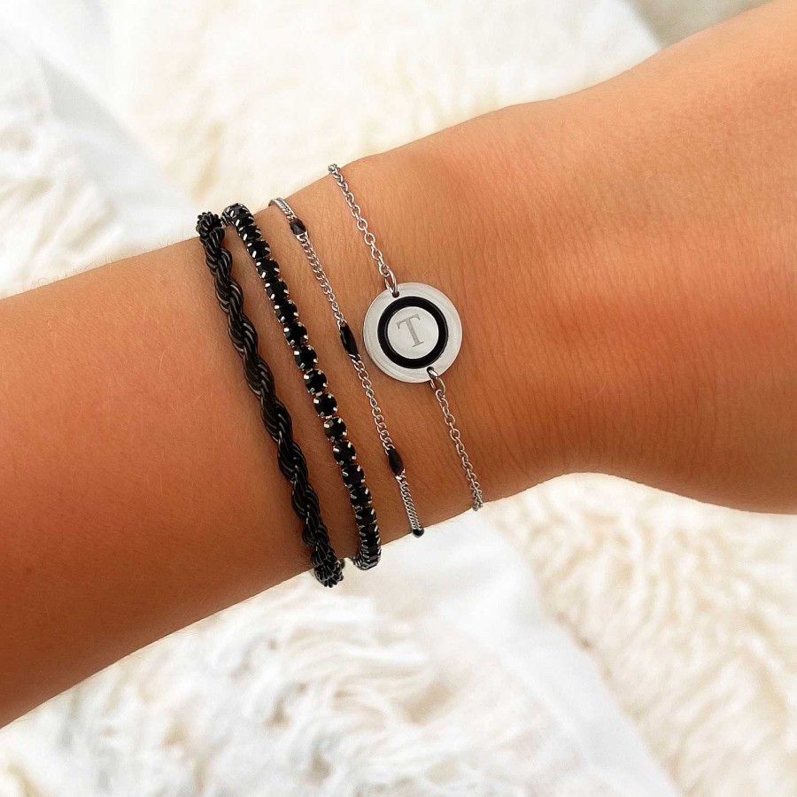 Armbanden Finaste | Sieradenset Black Musthaves