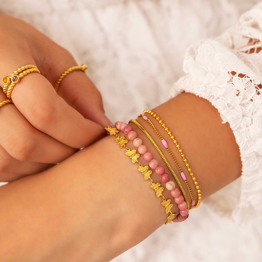 Armbanden Finaste | Bolletjes Armband Minimalistisch Goudkleurig