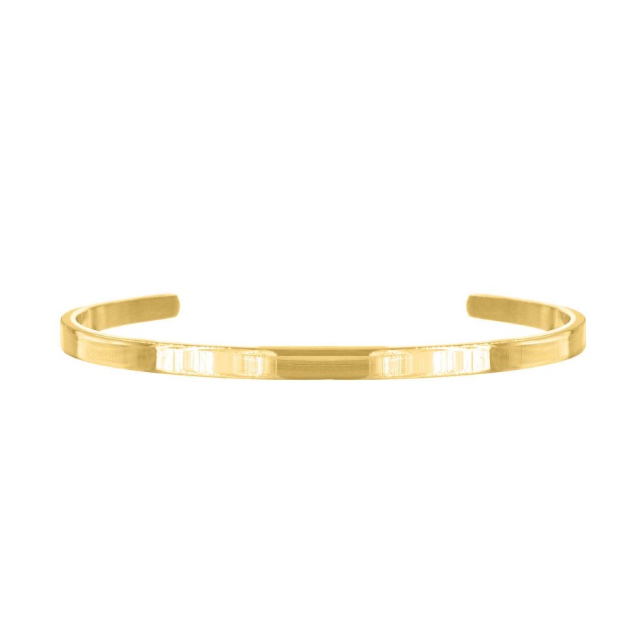 Armbanden Finaste | Smalle Bangle Open Goud Kleurig