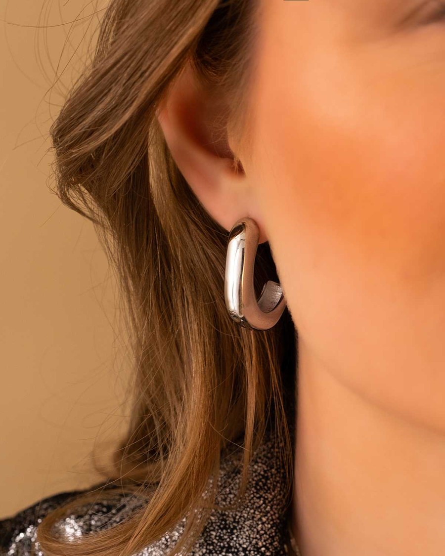 Oorbellen Finaste | Vintage Chunky Hoops