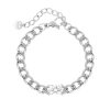 Armbanden Finaste | Chain Bracelet Crystal Stone