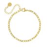 Armbanden Finaste | Armband Minimalistisch Mixed Chains Kleur Goud