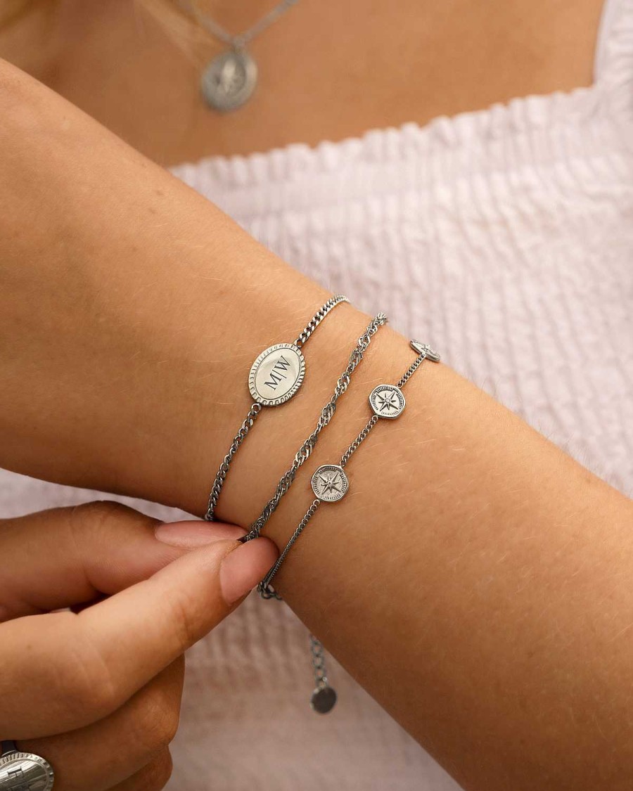 Armbanden Finaste | Vintage Initial Bracelet